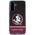 Florida State University Pattern Jersey Galaxy A36 5G Clear Case