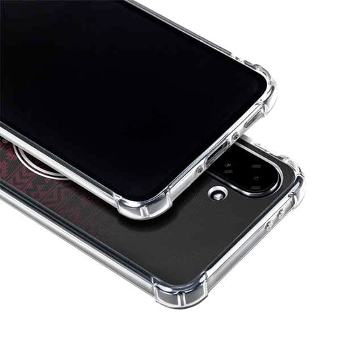 Florida State University Pattern Jersey Galaxy A36 5G Clear Case