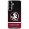 Florida State University Pattern Jersey Galaxy S26 Clear Case