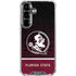 Florida State University Pattern Jersey Galaxy S26 Clear Case