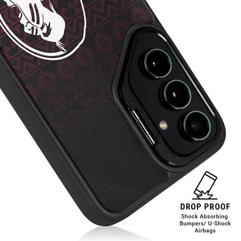 Florida State University Pattern Jersey Galaxy S26 Kickstand Case