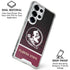 Florida State University Pattern Jersey Galaxy S26 Ultra Clear Case