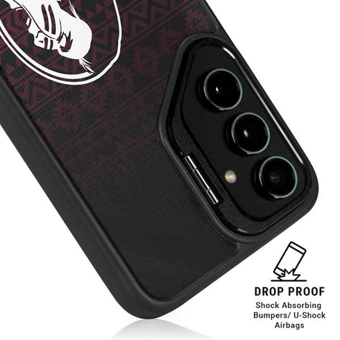 Florida State University Pattern Jersey Galaxy S26 Ultra Kickstand Case