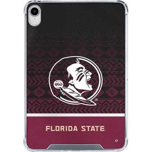 Florida State University Pattern Jersey iPad 11th Gen (2025) Clear Case