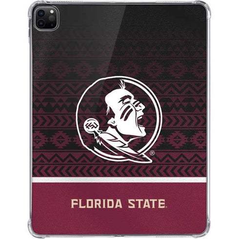 Florida State University Pattern Jersey iPad Pro 11in (2024) Clear Case