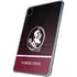 Florida State University Pattern Jersey iPad Pro 11in (2024) Clear Case