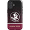 Florida State University Pattern Jersey iPhone 16 Magsafe Impact Case