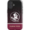 Florida State University Pattern Jersey iPhone 16 Plus Magsafe Impact Case