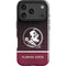 Florida State University Pattern Jersey iPhone 18 Pro Impact Case