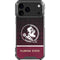 Florida State University Pattern Jersey iPhone 18 Pro Max Clear Case