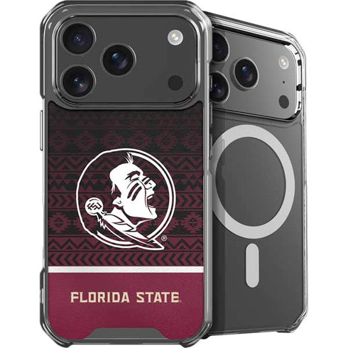 Florida State University Pattern Jersey iPhone 18 Pro Max MagSafe Case