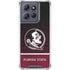 Florida State University Pattern Jersey Moto G 5G (2025) Clear Case