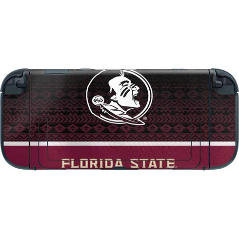 Florida State University Pattern Jersey Nintendo Switch 2 (2025) with Joy-Con Skin
