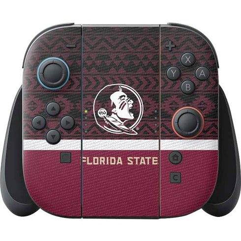 Florida State University Pattern Jersey Nintendo Skins