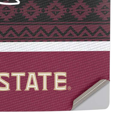 Florida State University Pattern Jersey PS5 Pro Disk Console Skin