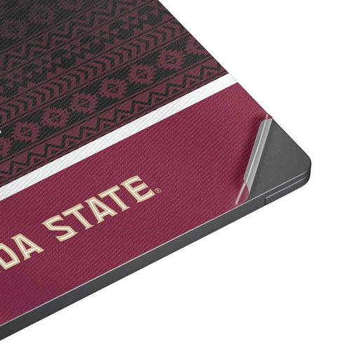 Florida State University Pattern Jersey Surface Laptop 7 13.8in Skin