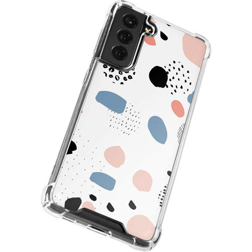 Patterned Dots Galaxy S22 Plus Clear Case