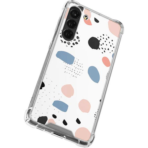 Patterned Dots Galaxy S24 FE Clear Case