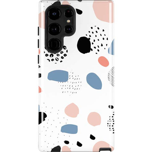 Patterned Dots Galaxy S25 Ultra Impact Case