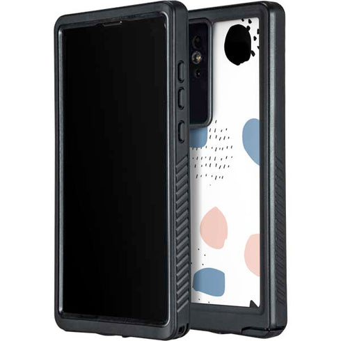 Patterned Dots Galaxy S24 Ultra Waterproof Case