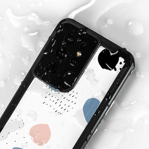 Patterned Dots Galaxy S24 Ultra Waterproof Case