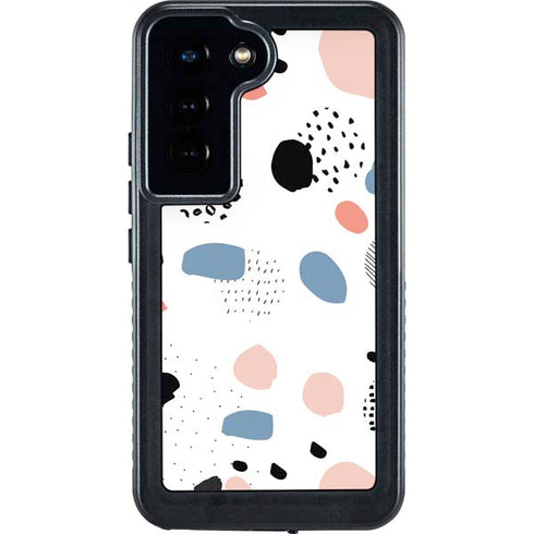 Patterned Dots Galaxy S24 Waterproof Case
