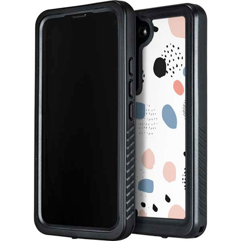 Patterned Dots Galaxy S24 Waterproof Case