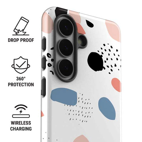 Patterned Dots Galaxy S26 Plus Impact Case