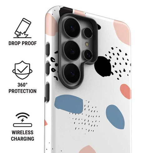 Patterned Dots Galaxy S26 Ultra Impact Case