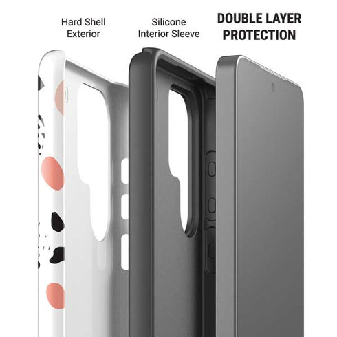 Patterned Dots Galaxy S26 Ultra Impact Case