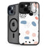 Patterned Dots iPhone 14 Kickstand Case