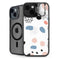 Patterned Dots iPhone 14 Plus Kickstand Case