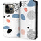 Patterned Dots iPhone 14 Pro Folio Case
