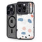 Patterned Dots iPhone 14 Pro Kickstand Case