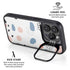 Patterned Dots iPhone 14 Pro Max Kickstand Case