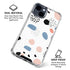 Patterned Dots iPhone 15 Clear Case