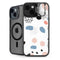 Patterned Dots iPhone 15 Kickstand Case