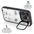 Patterned Dots iPhone 15 Pro Kickstand Case