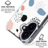 Patterned Dots iPhone 16 Clear Case