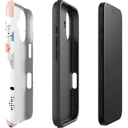 Patterned Dots iPhone 16 Impact Case