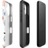Patterned Dots iPhone 16 Plus Impact Case