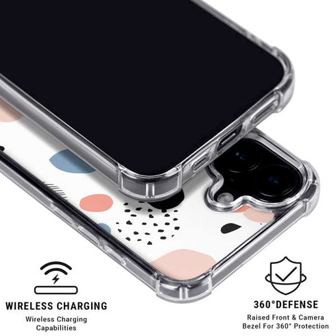 Patterned Dots iPhone 16 Plus MagSafe Case