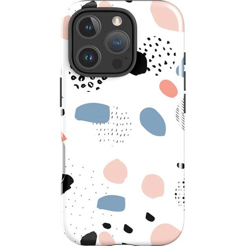 Patterned Dots iPhone 16 Pro Impact Case