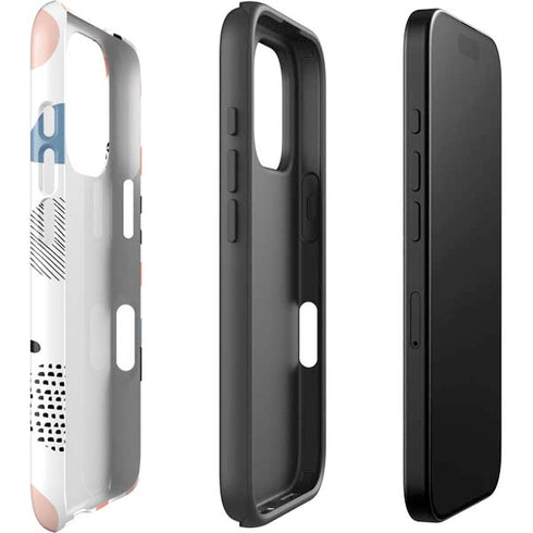 Patterned Dots iPhone 16 Pro Impact Case