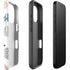 Patterned Dots iPhone 16 Pro Impact Case