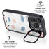 Patterned Dots iPhone 16 Pro Kickstand Case