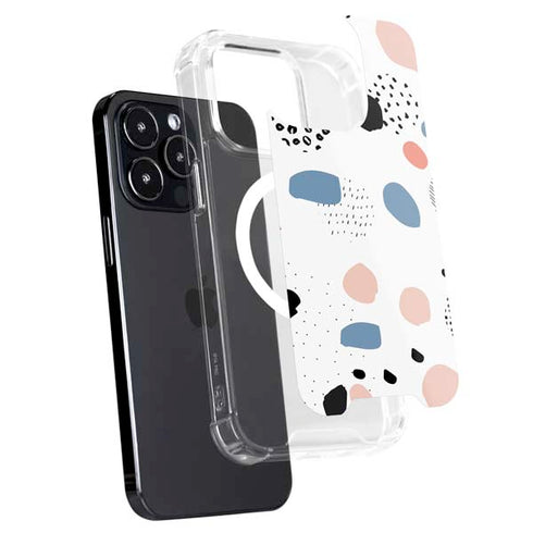 Patterned Dots iPhone 16 Pro MagSafe Case