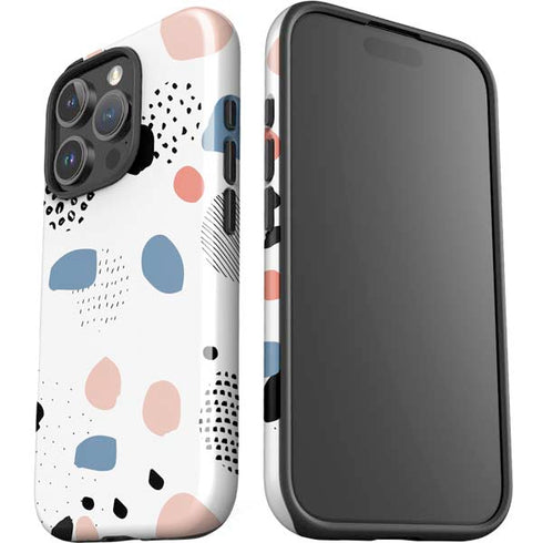Patterned Dots iPhone 16 Pro Max Impact Case