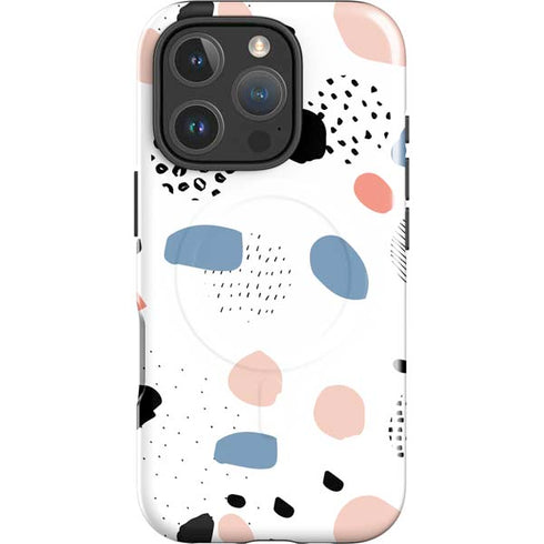 Patterned Dots iPhone 16 Pro Max Magsafe Impact Case