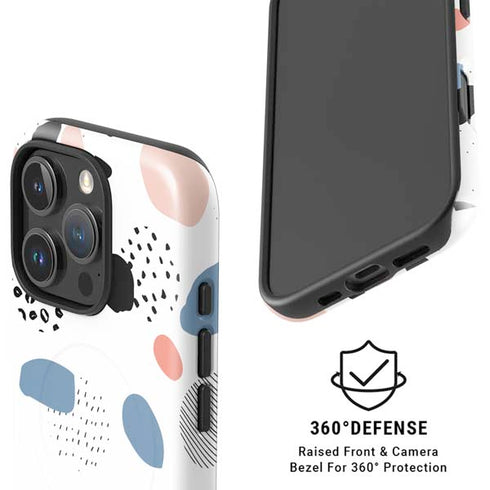 Patterned Dots iPhone 16 Pro Max Magsafe Impact Case